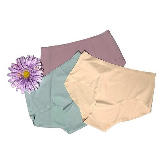 Rhonda Shear High-Waisted Leisure Briefs  3 Pack Size LARGE - Picture 1 of 7